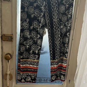 Slit accent festival pants NWT